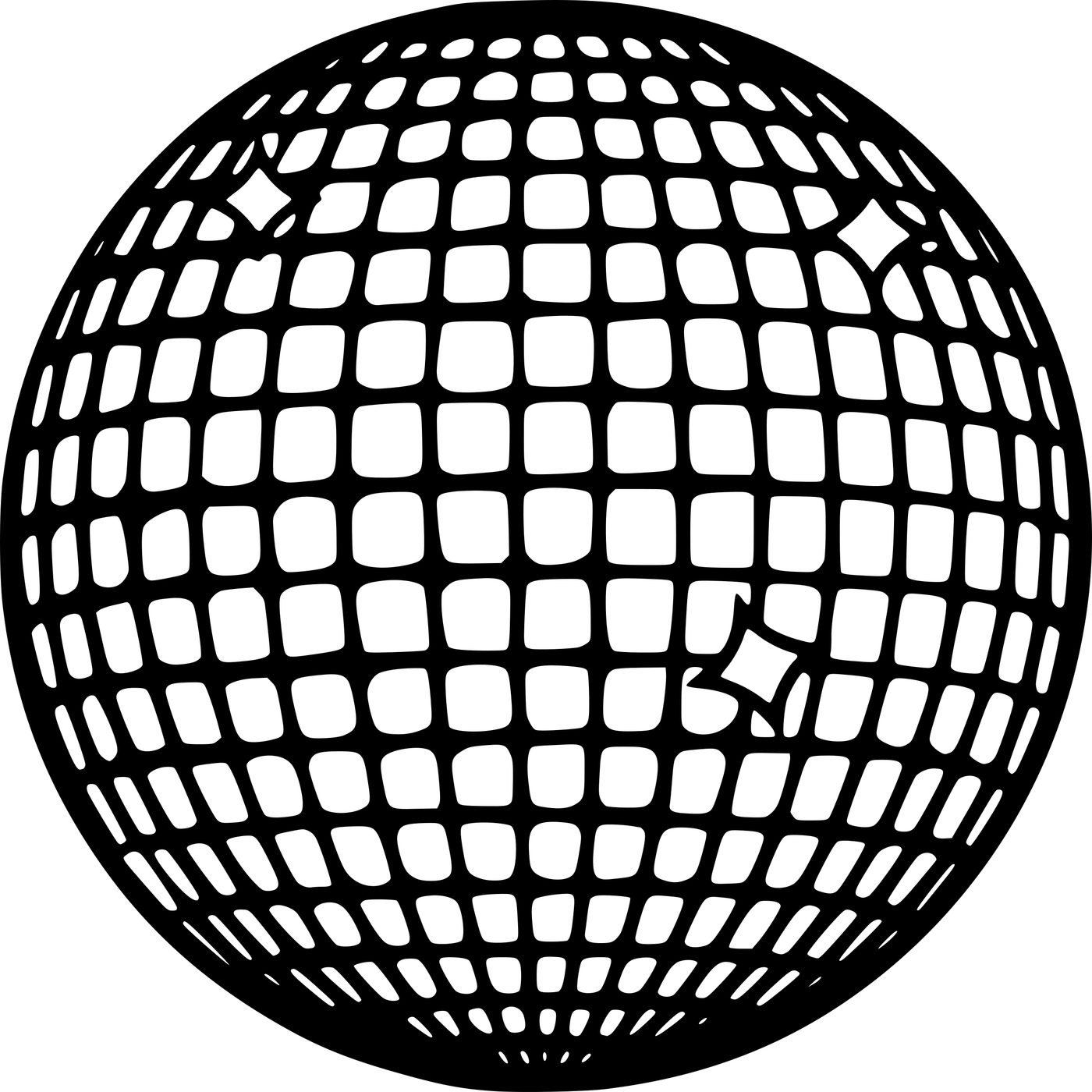 Blonded Disco Ball _ Globe [2 - Black].png